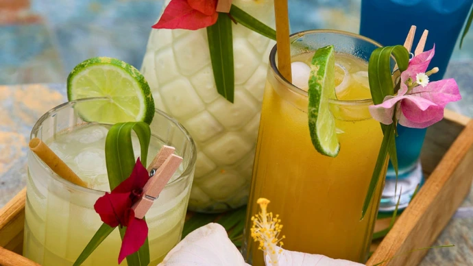 cocktail au Banana Bar